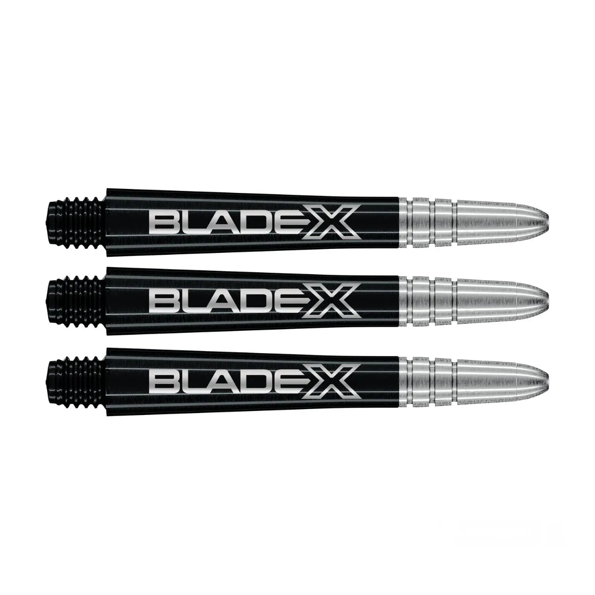 Winmau Vecta Blade X Black & Silver Dart Shafts