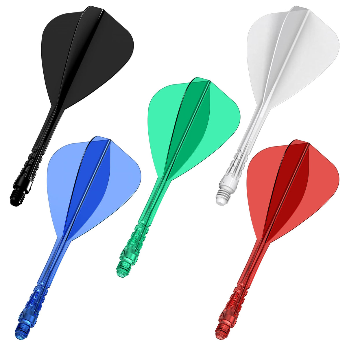 Mission Force 90 Vortex Moulded Flight & Shaft - Kite