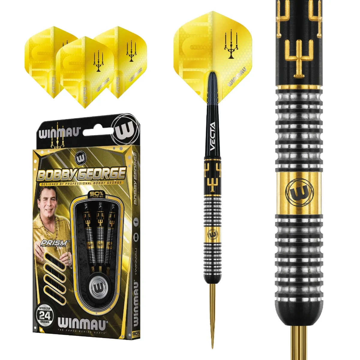 Winmau Bobby George 90% Tungsten Darts
