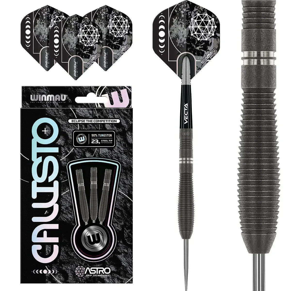 Winmau Callisto Style 2 90% Tungsten Steel Tip Darts