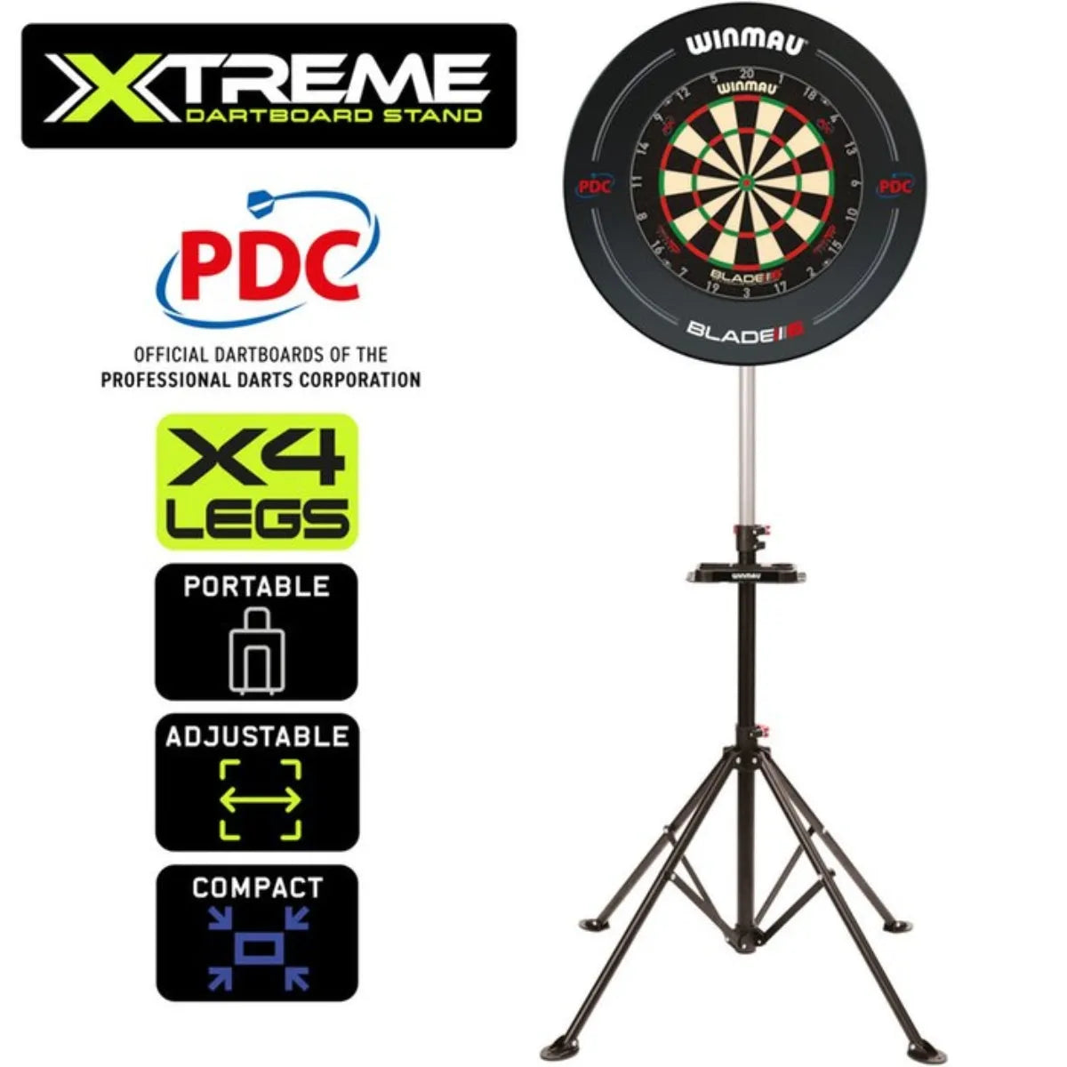 Winmau Darts Xtreme Dartboard Stand 2 - view 3