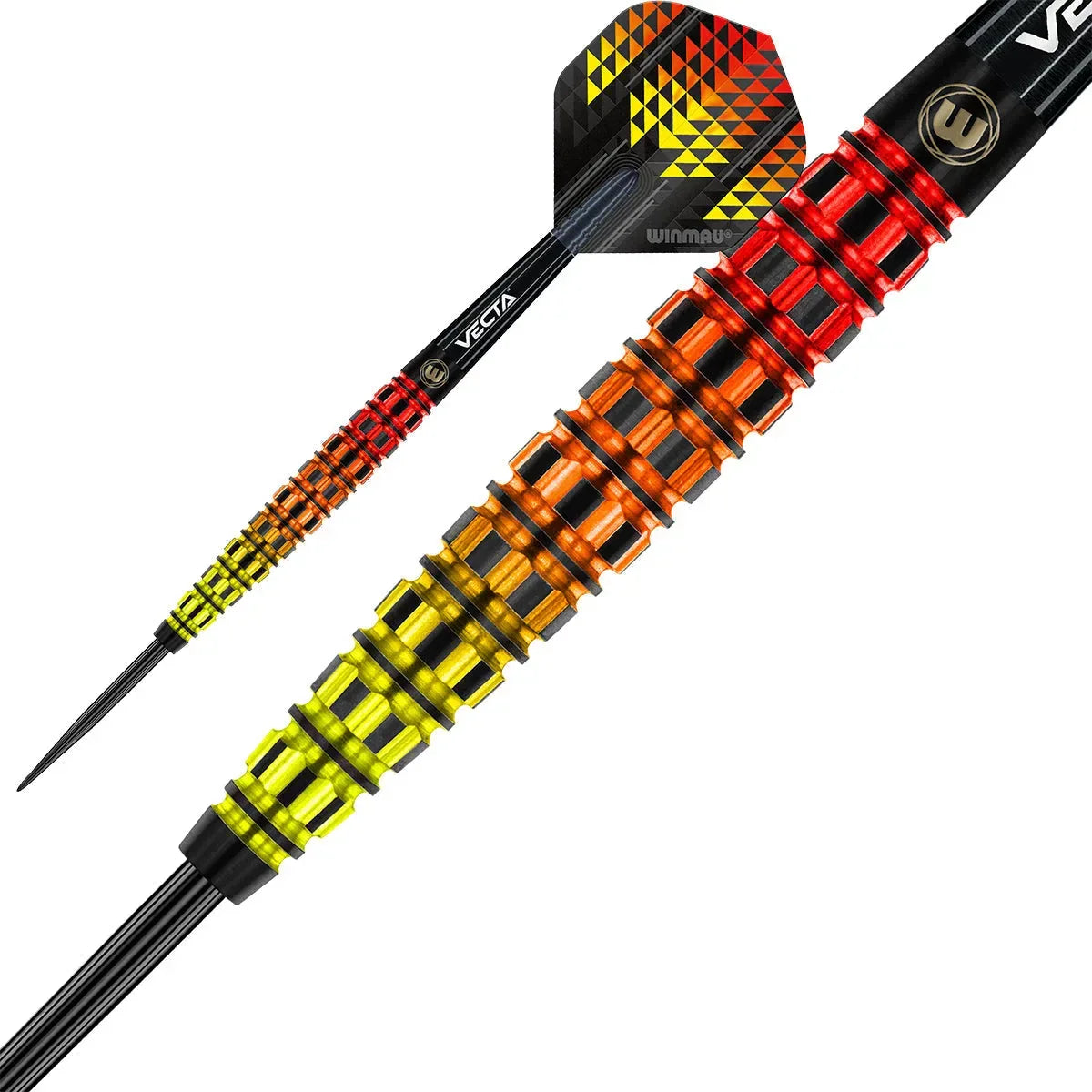 Winmau Firestorm Flame Style 1 90% Tungsten Steel Tip Darts - view 2