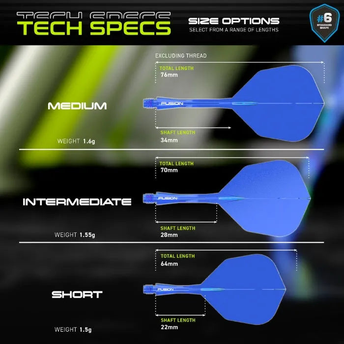 Winmau Fusion Integrated Flight System No.6 - view 7