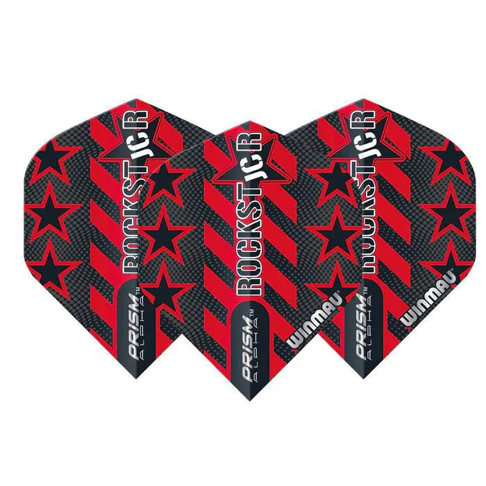 Winmau Joe Cullen Prism Alpha Standard Flights - Black
