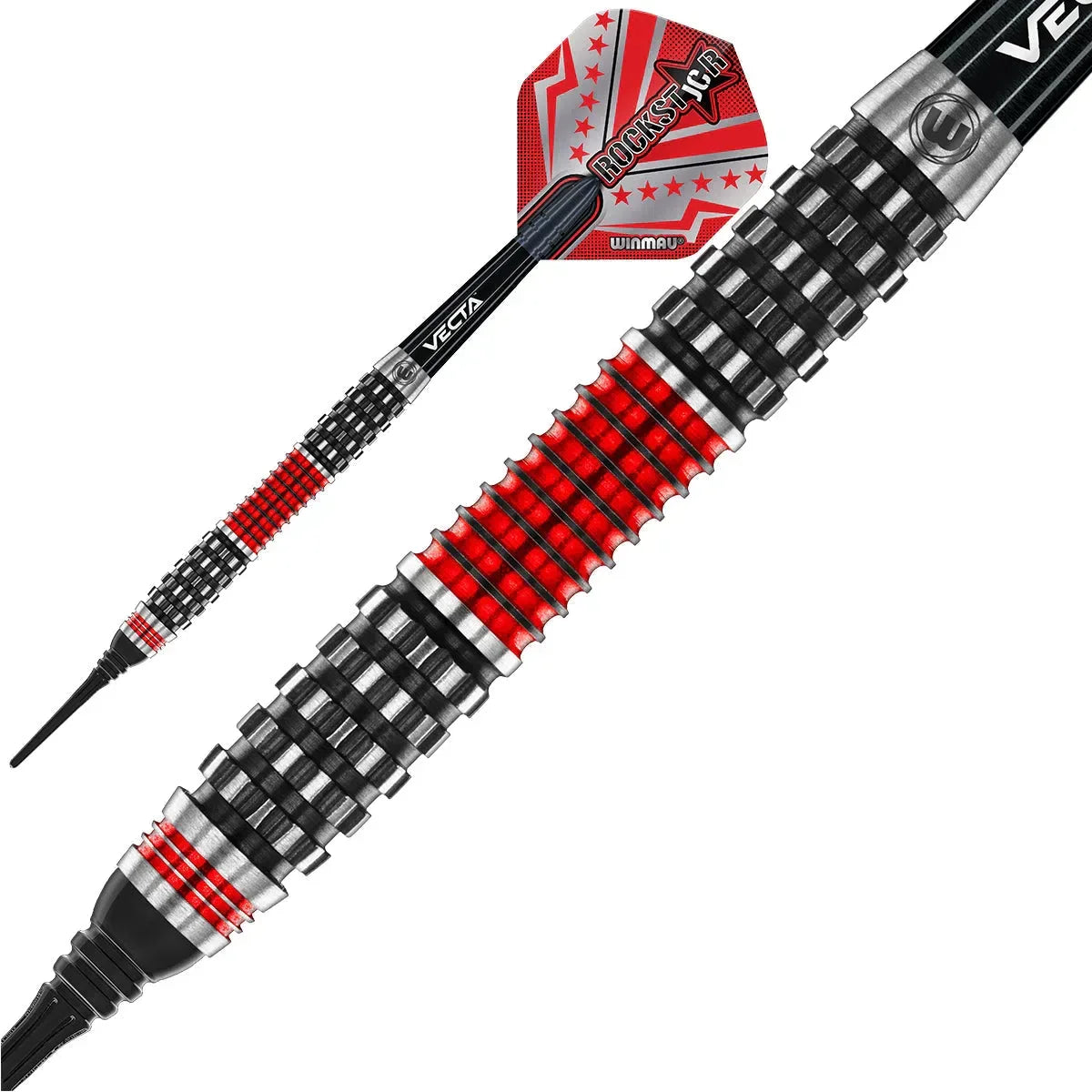 Winmau Joe Cullen Rockstar Series RS 1.0 90% Tungsten Soft Tip Darts - view 2