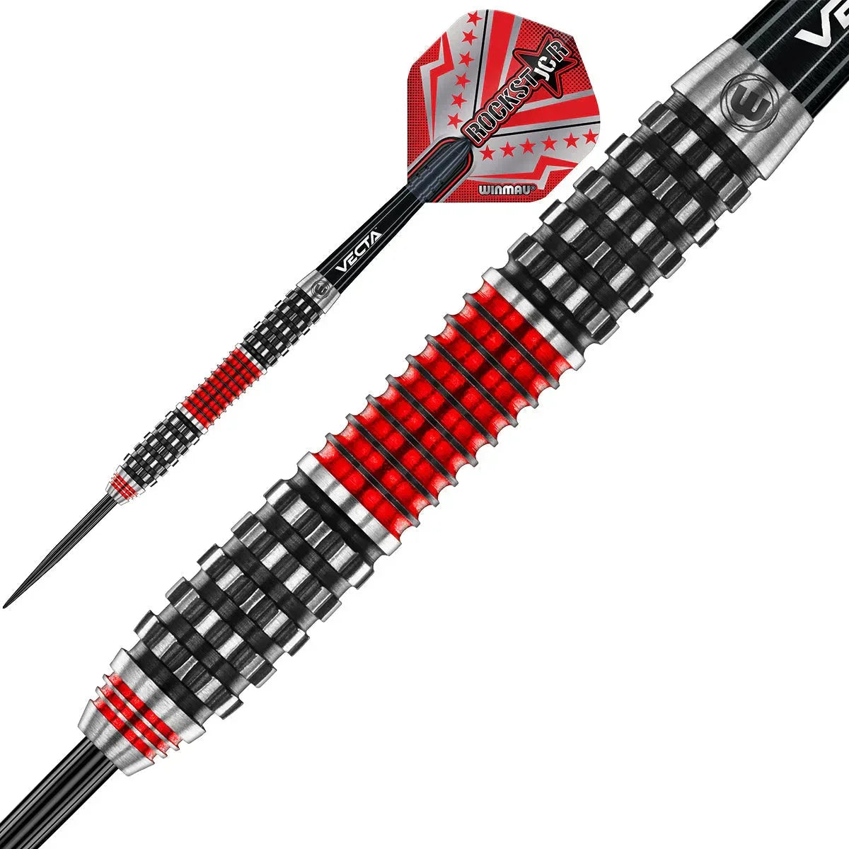 Winmau Joe Cullen Rockstar Series RS 1.0 90% Tungsten Steel Tip Darts - view 2