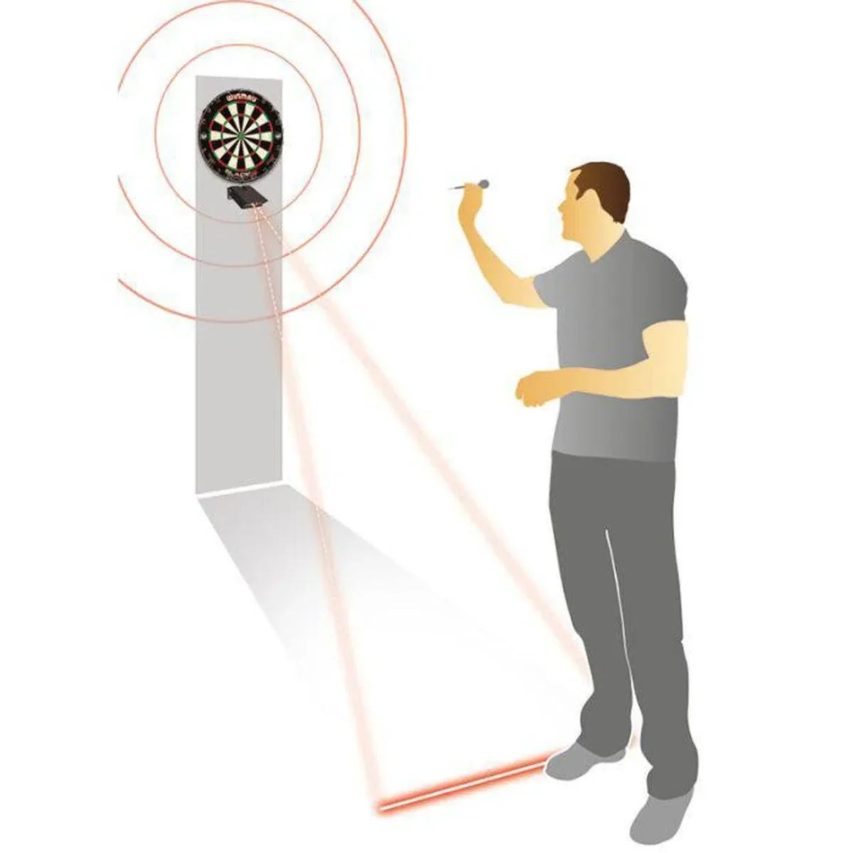 Winmau Laser Oche - view 3