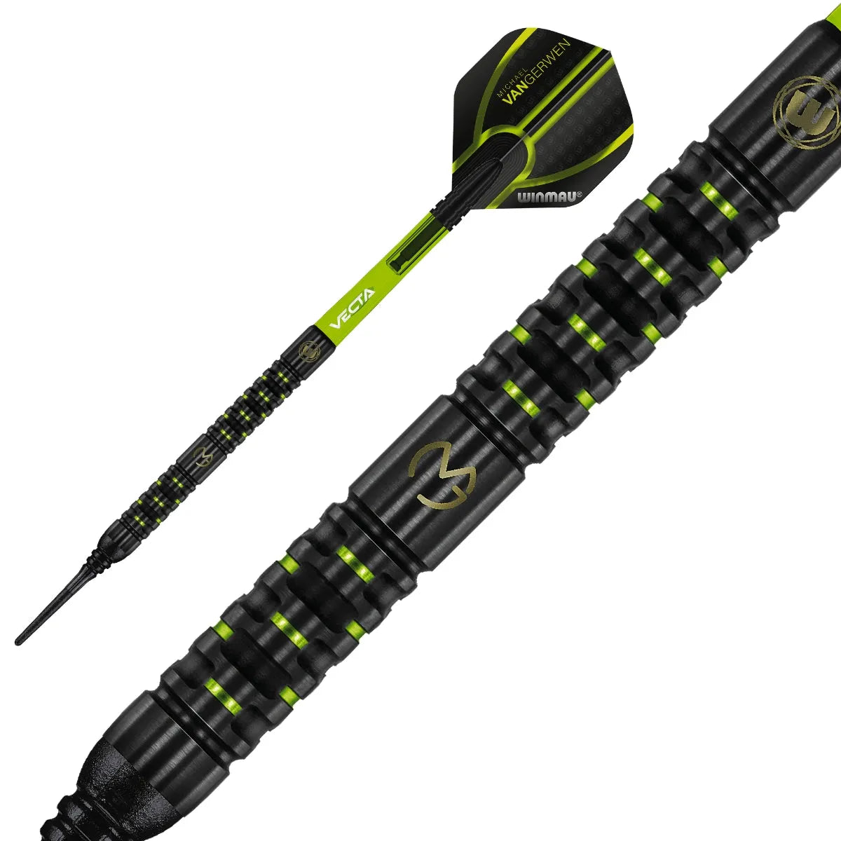 Winmau MvG Adrenalin 90% Tungsten Soft Tip Darts - view 2