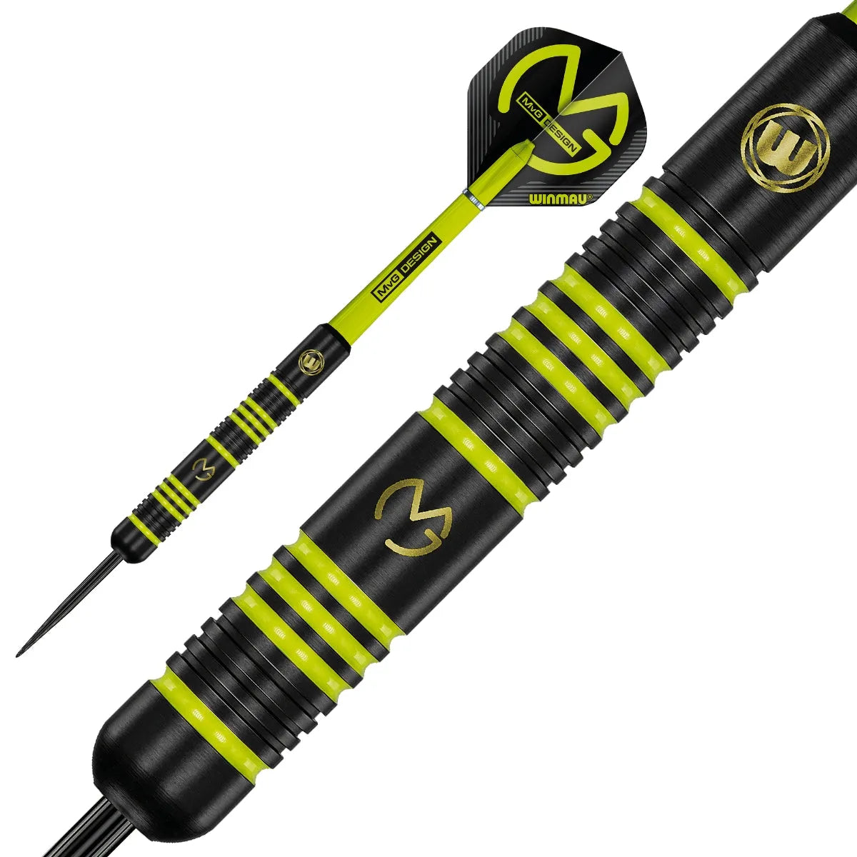 Winmau MvG Ambition Brass Steel Tip Darts - view 2