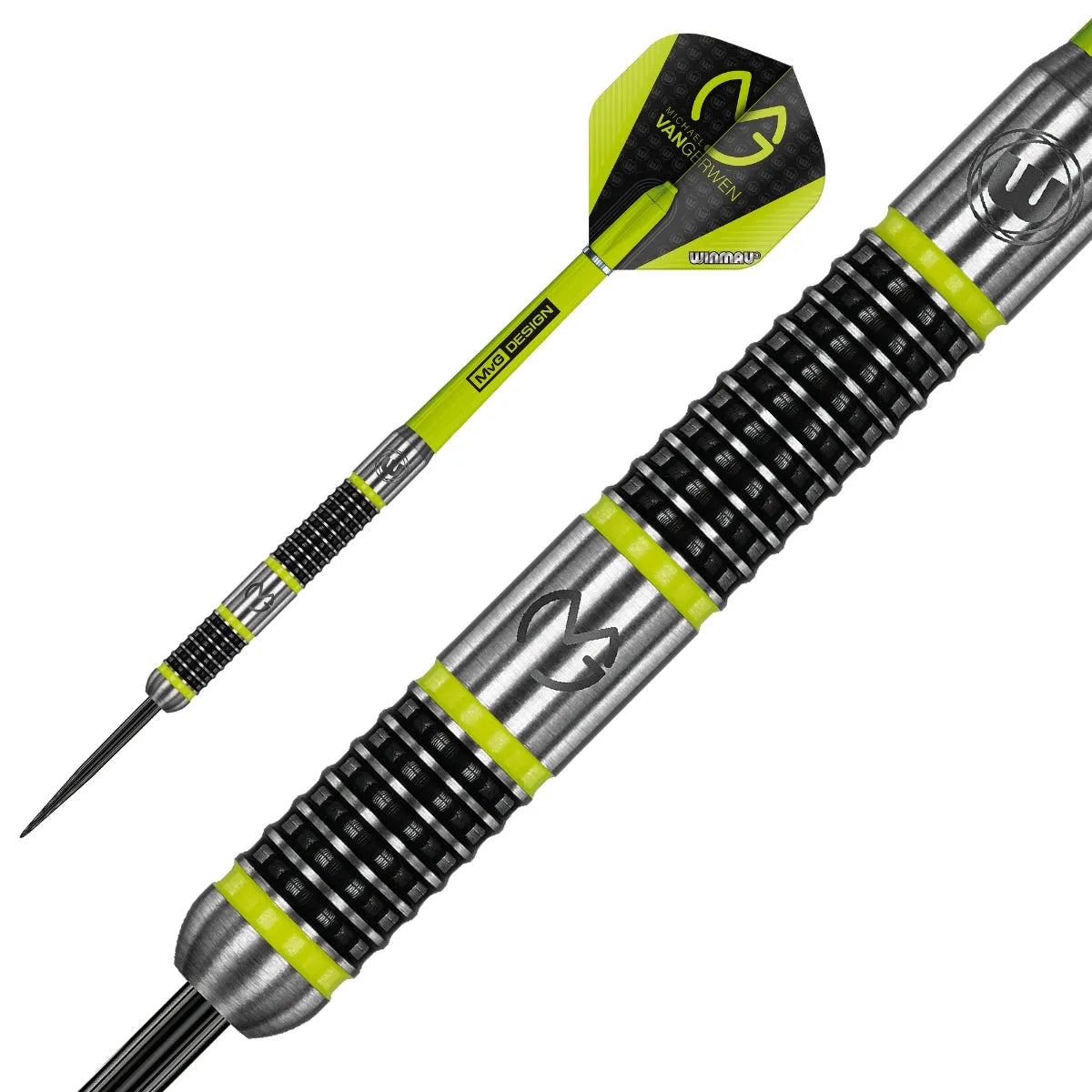 Winmau MvG Aspire 80% Tungsten Steel Tip Darts - view 2