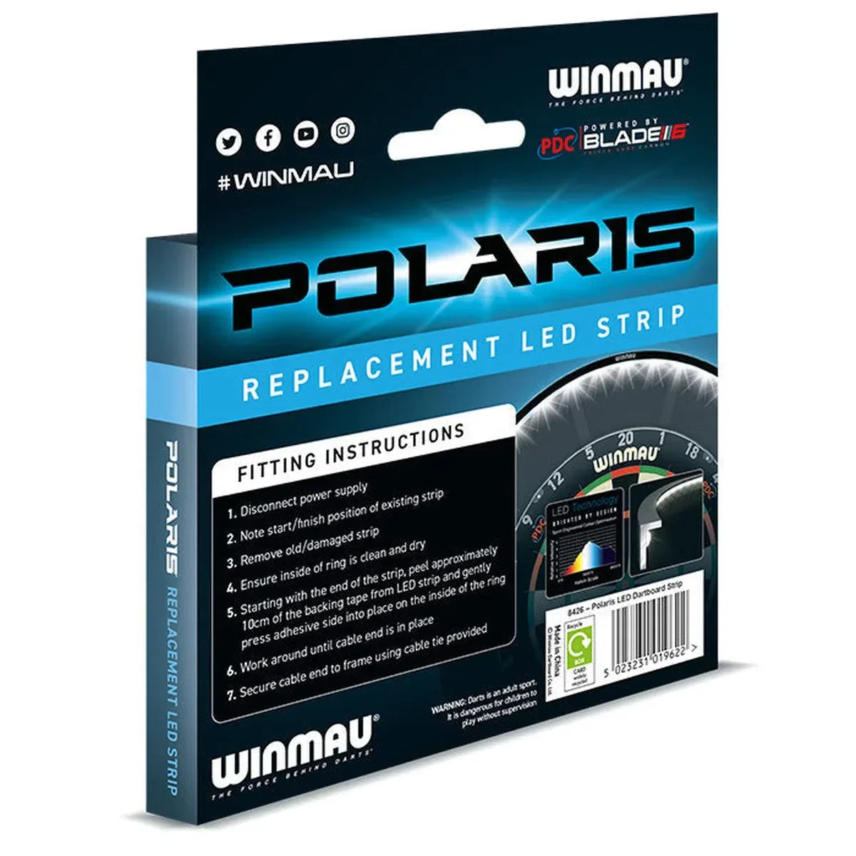 Winmau Polaris LED Replacement Light Pack - view 2