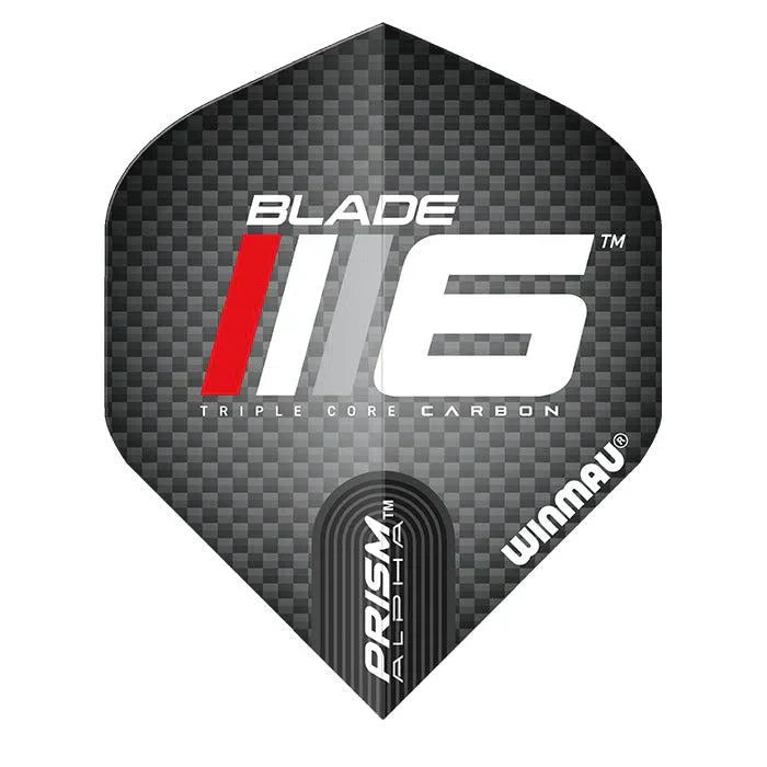 Winmau Prism Alpha Blade 6 Logo Extra Thick Flights - view 2