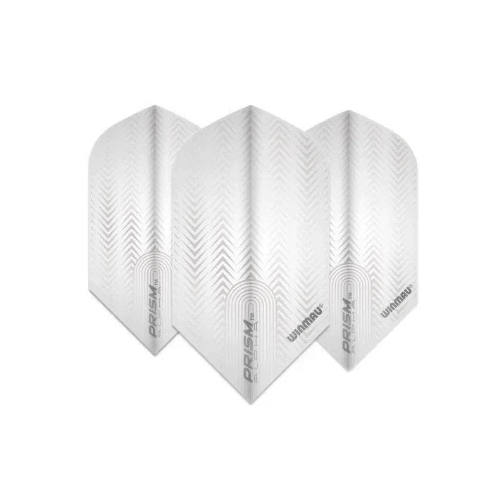 Winmau Prism Delta Slim Dart Flights White