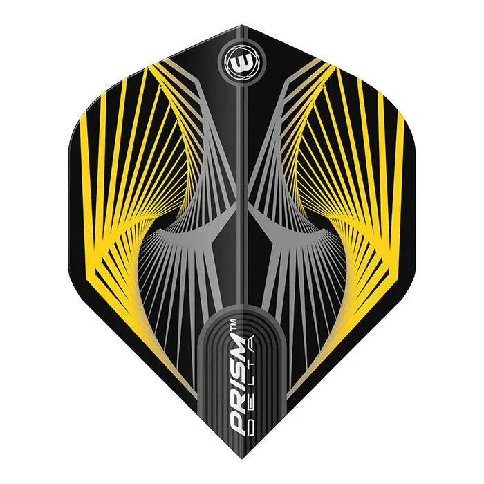 Winmau Prism Delta Spiral Extra Thick Flights - Grey - view 2