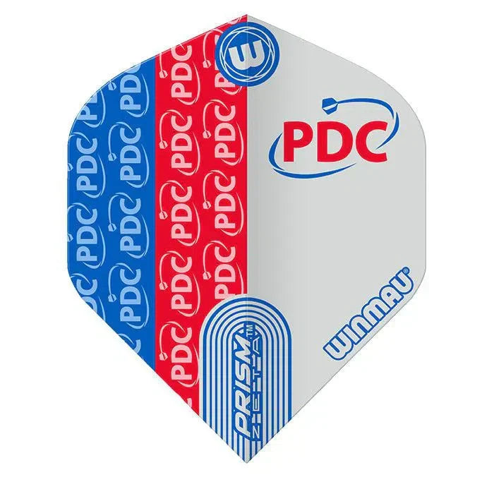Winmau Prism Zeta PDC Extra Thick Flights - Blue (6915-322) - view 2