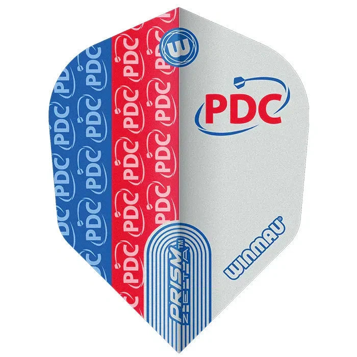Winmau Prism Zeta PDC V6 Dart Flights - Blue - view 2