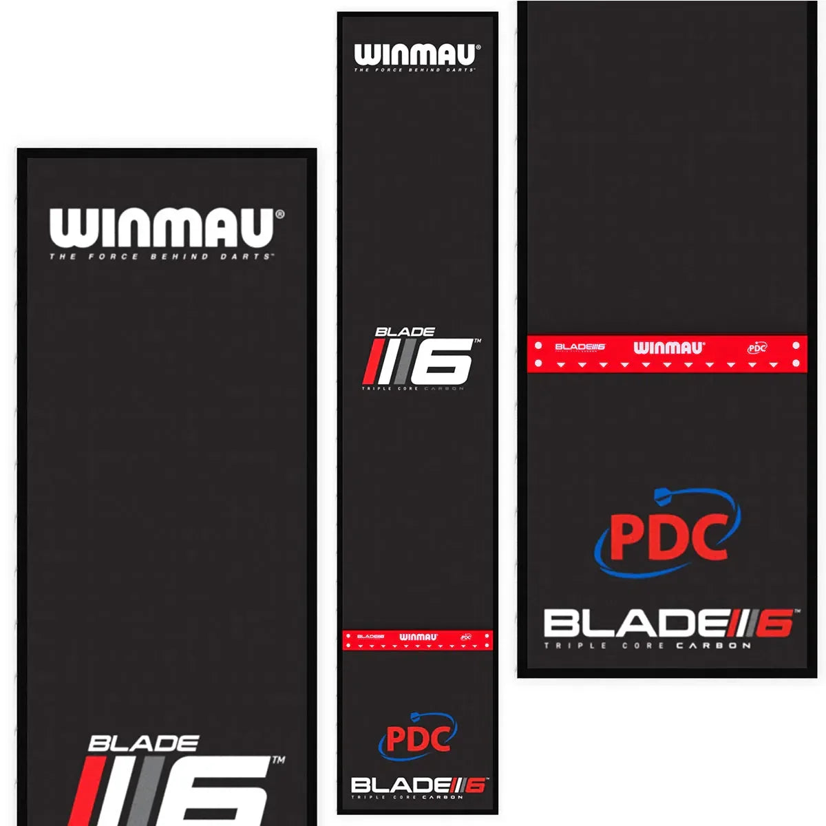 Winmau Pro Zone Precision Blade 6 Soft Feel Dart Mat & Integrated Oche - view 2