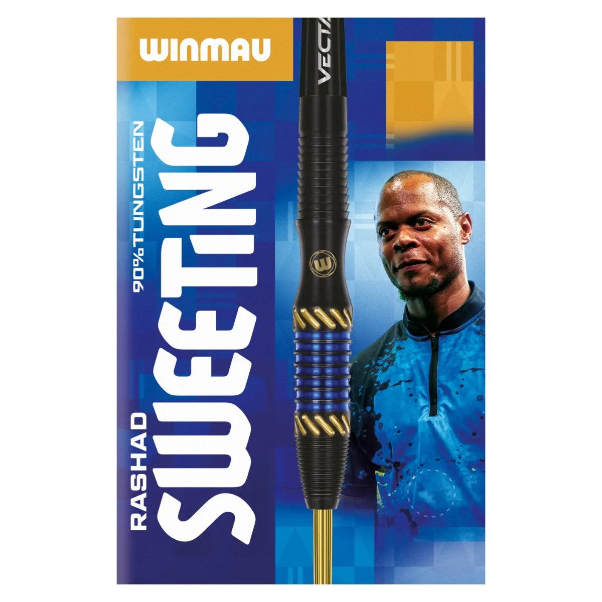 Winmau Rashad Sweeting 90% Tungsten Steel Tip Darts - view 3