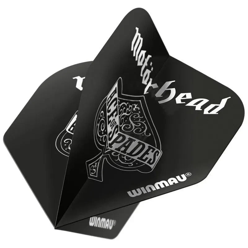 Winmau Rock Band Extra Thick Standard Ace of Spades Black Flights - view 3