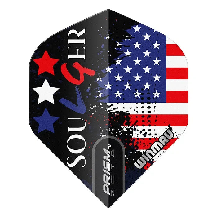Winmau Specialist Players Leonard Gates USA Prism Zeta Standard Flights - view 2