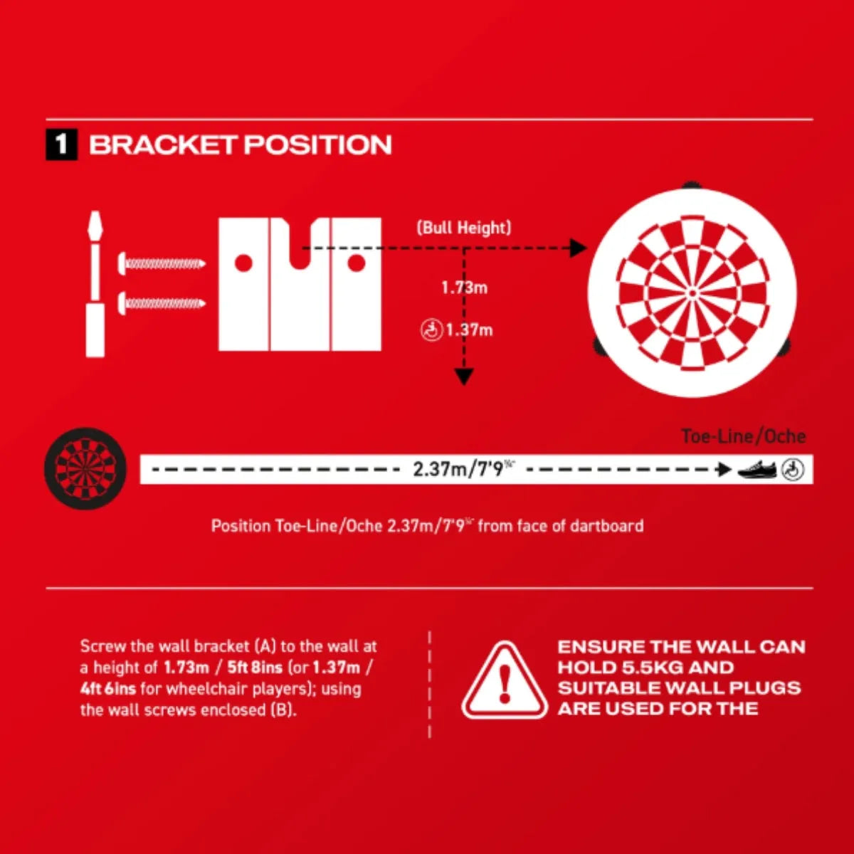 Winmau Blade X Fixing Kit - view 3