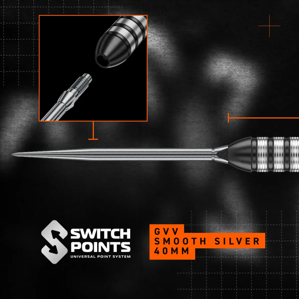 Winmau Gian van Veen TS SP 90% Tungsten Steel Tip Darts - view 4