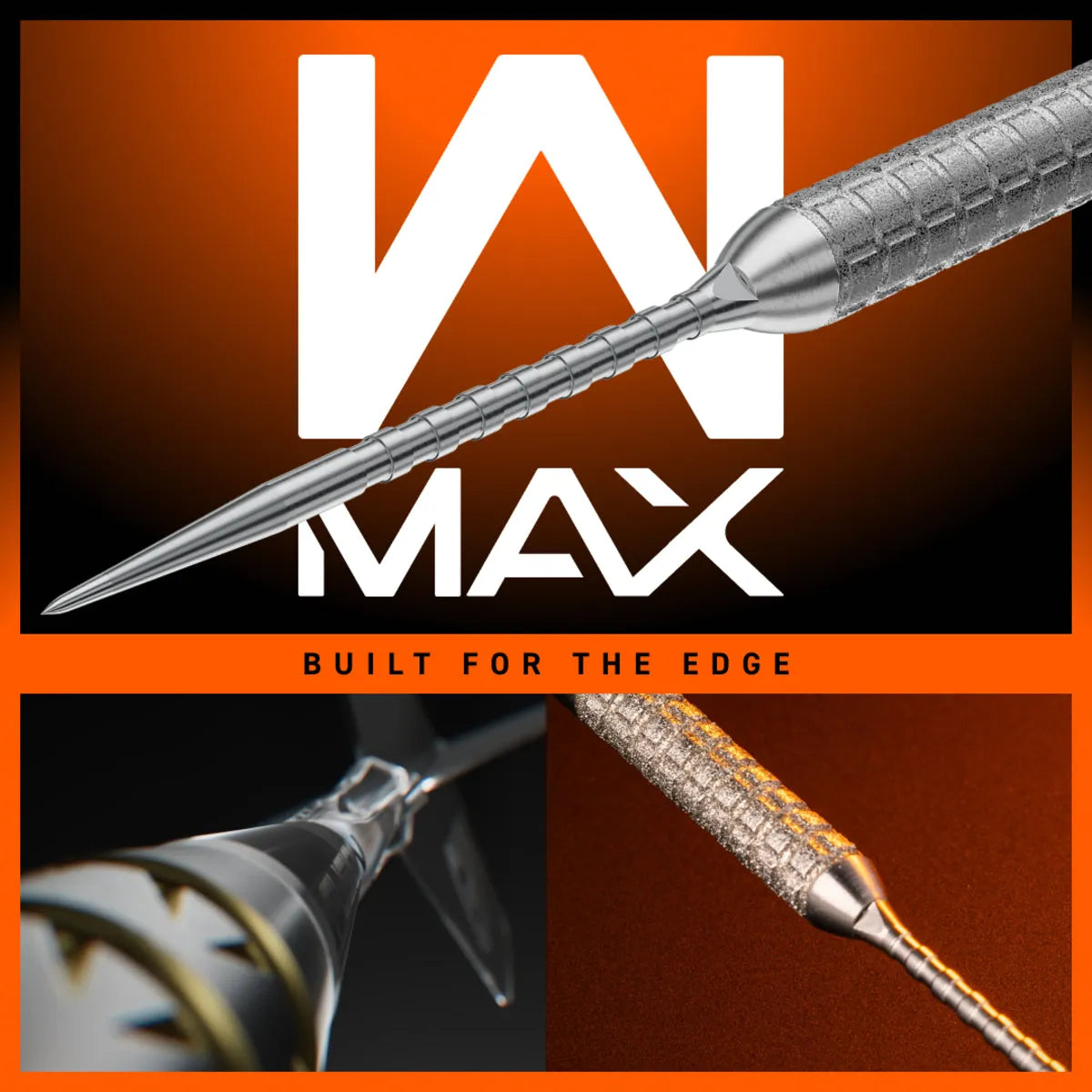 Winmau Gian van Veen W-Max SP 90% Tungsten Steel Tip Darts - view 3