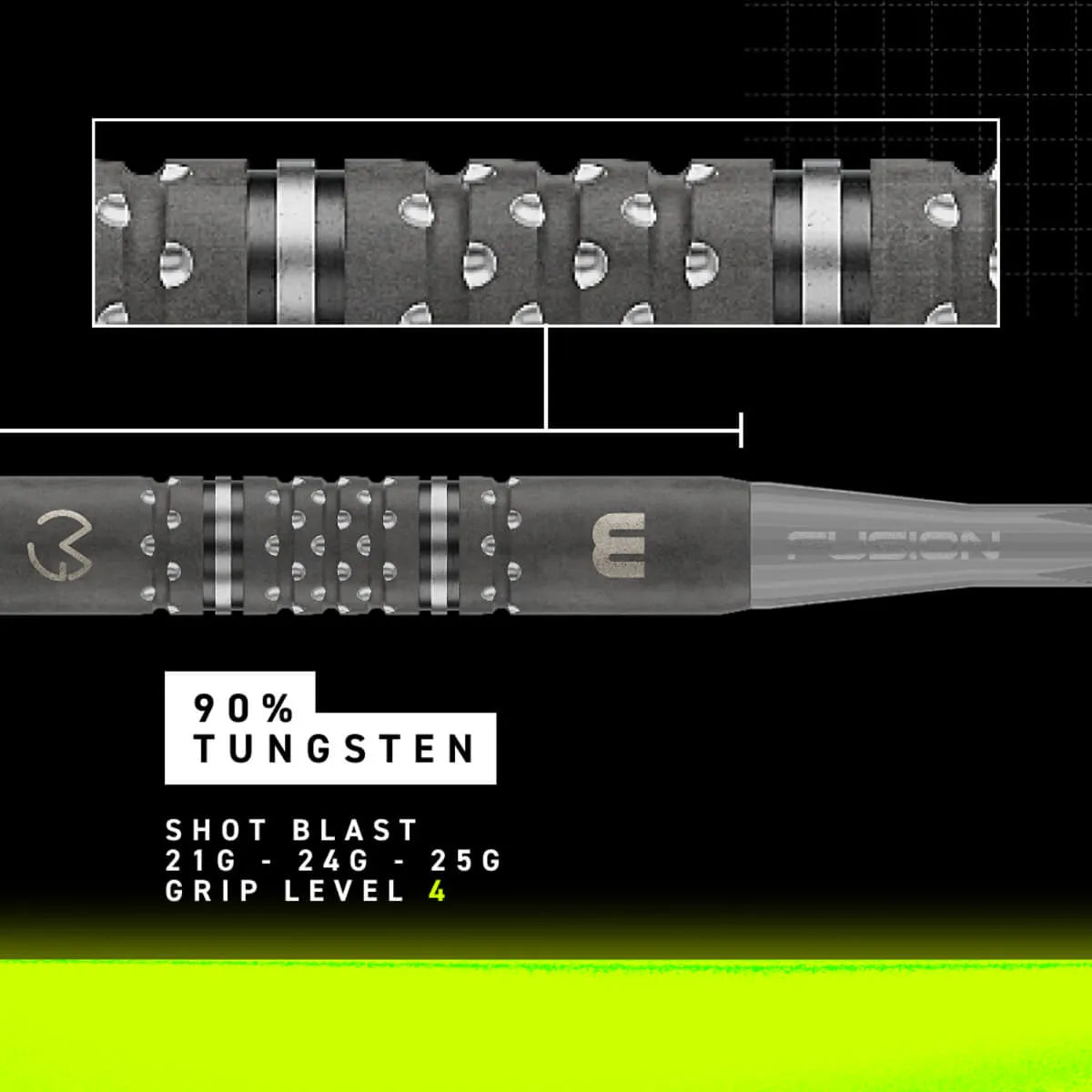 Winmau MvG TS-PRO SP 90% Tungsten Steel Tip Darts - view 5