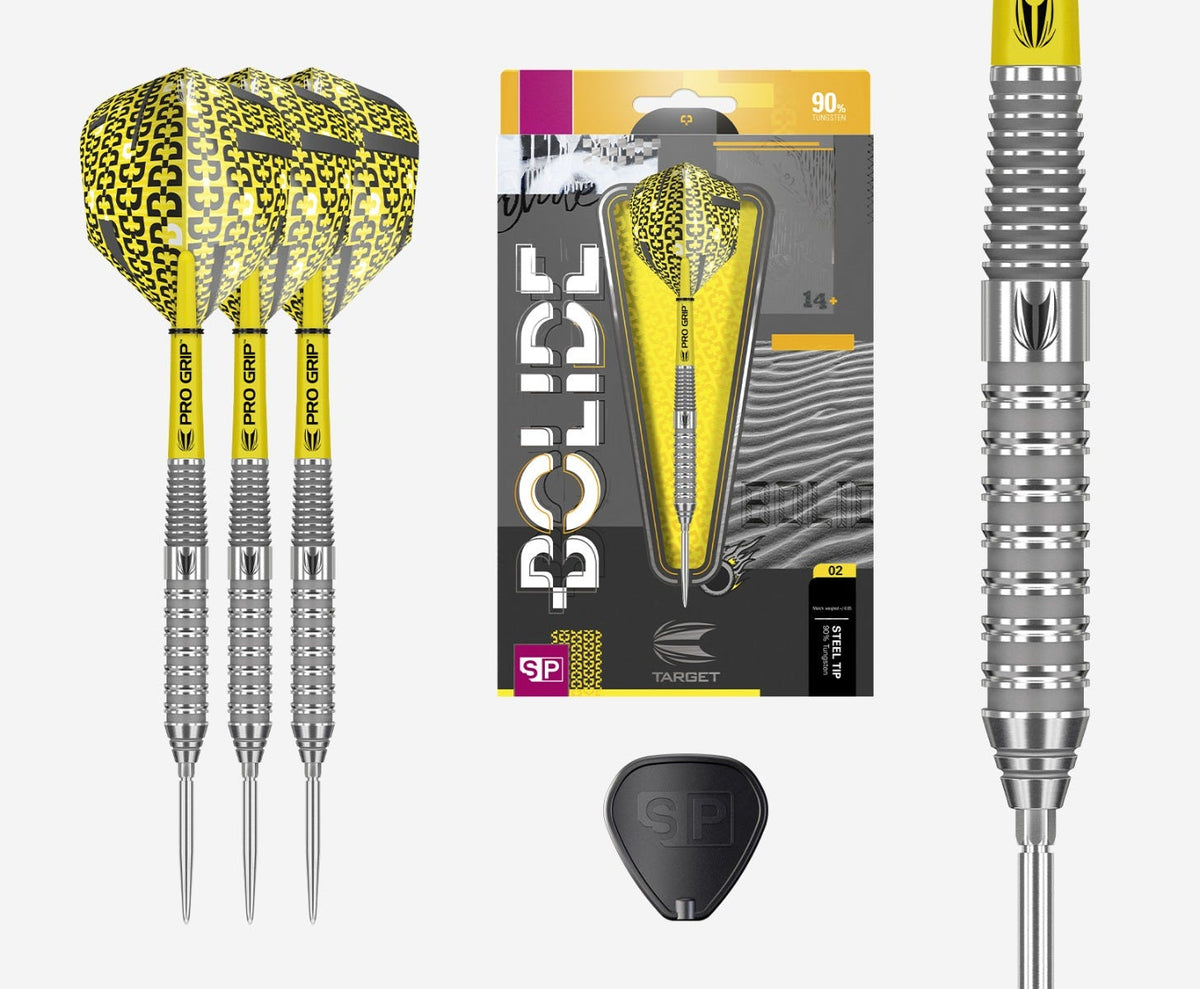 Target Bolide 02 90% Swiss Point Steel Tip Darts
