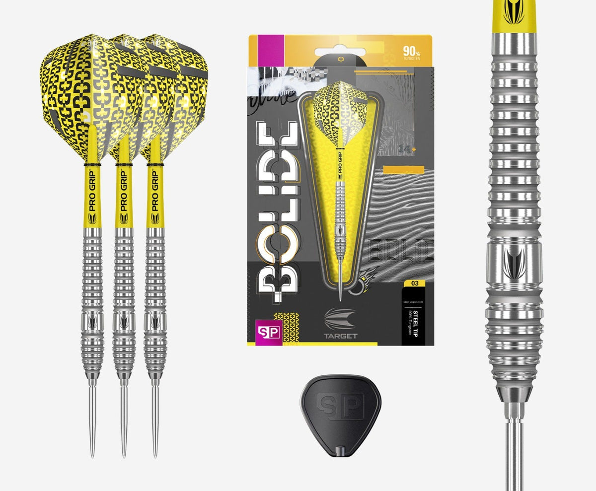 Target Bolide 03 90% Swiss Point Steel Tip Darts