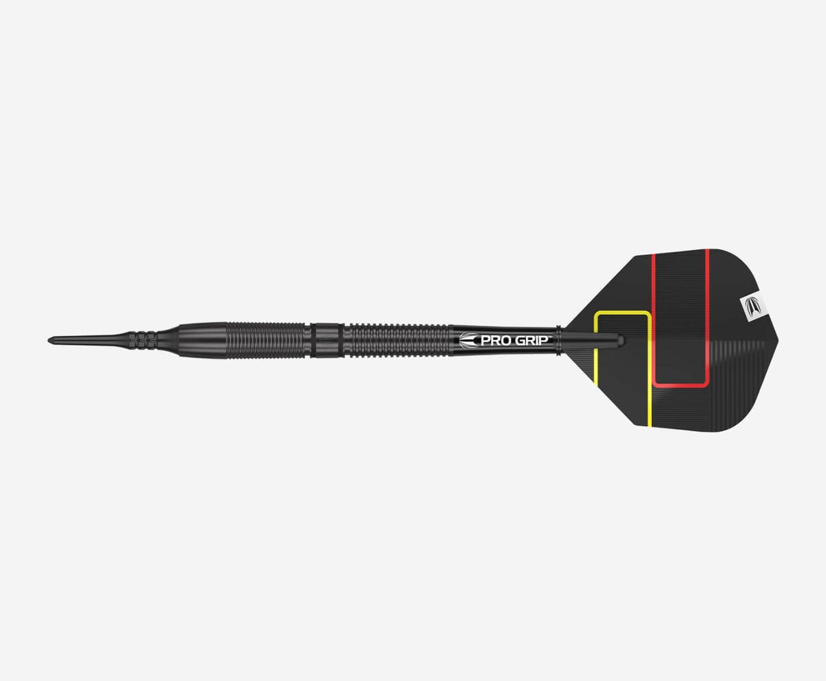 Target Gabriel Clemens Black 90% Steel Tip Darts - 2