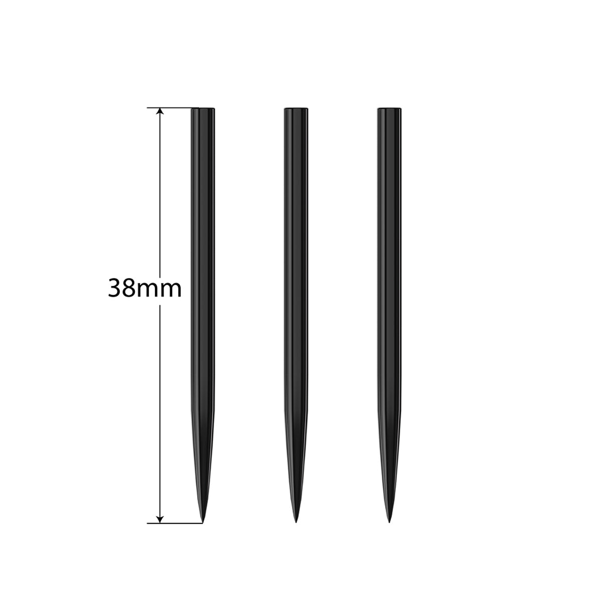 Harrows Black Steeltip Points - view 8