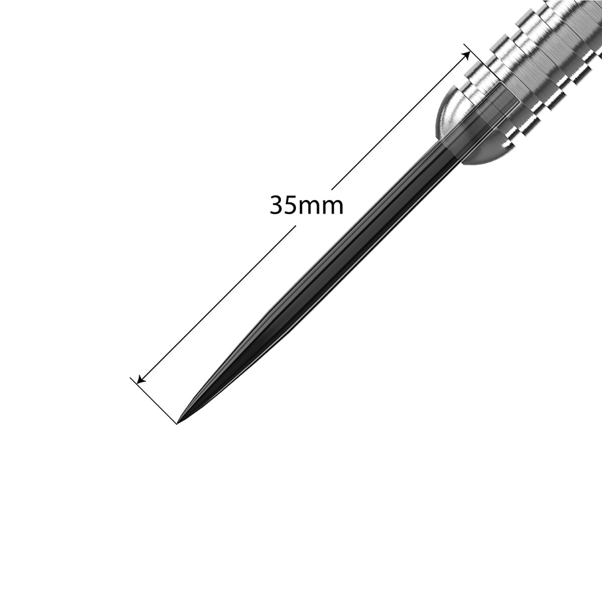 Harrows Black Steeltip Points - view 2