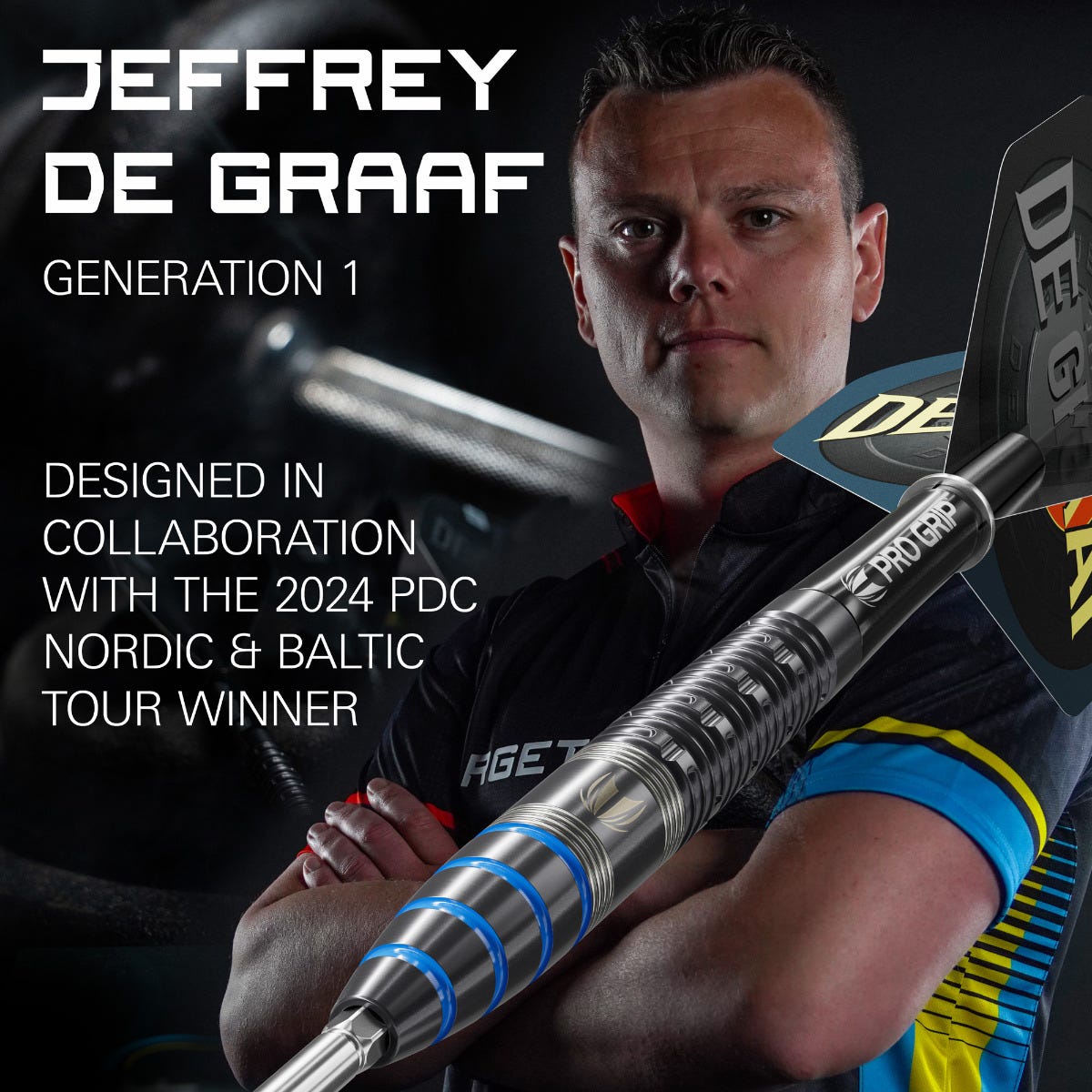 Target Jeffrey De Graaf Steel Tip Darts - 3