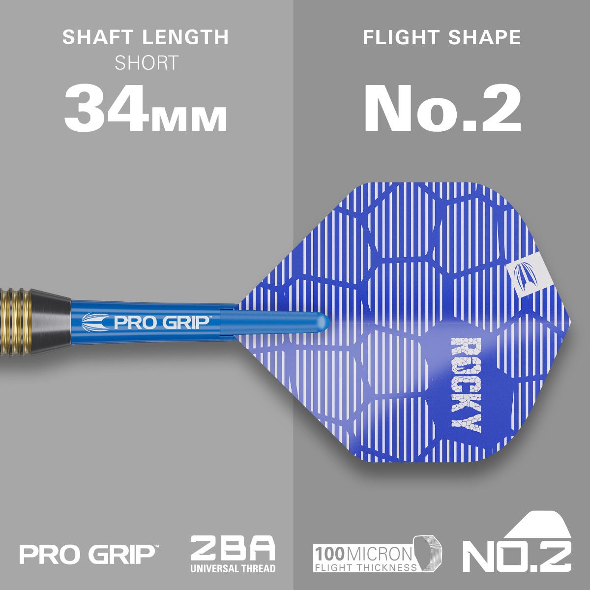 Target Josh Rock Brass Steel Tip Darts - 4