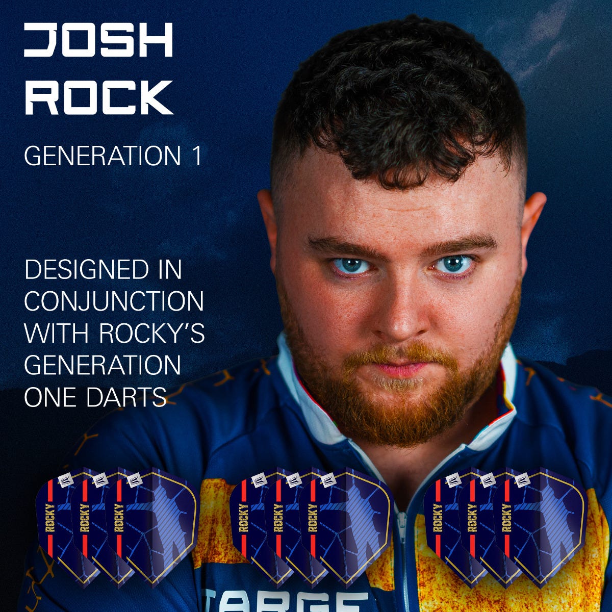 Target Josh Rock G1 Pro Ultra. No.2 Sets Of 3 Flights - 2
