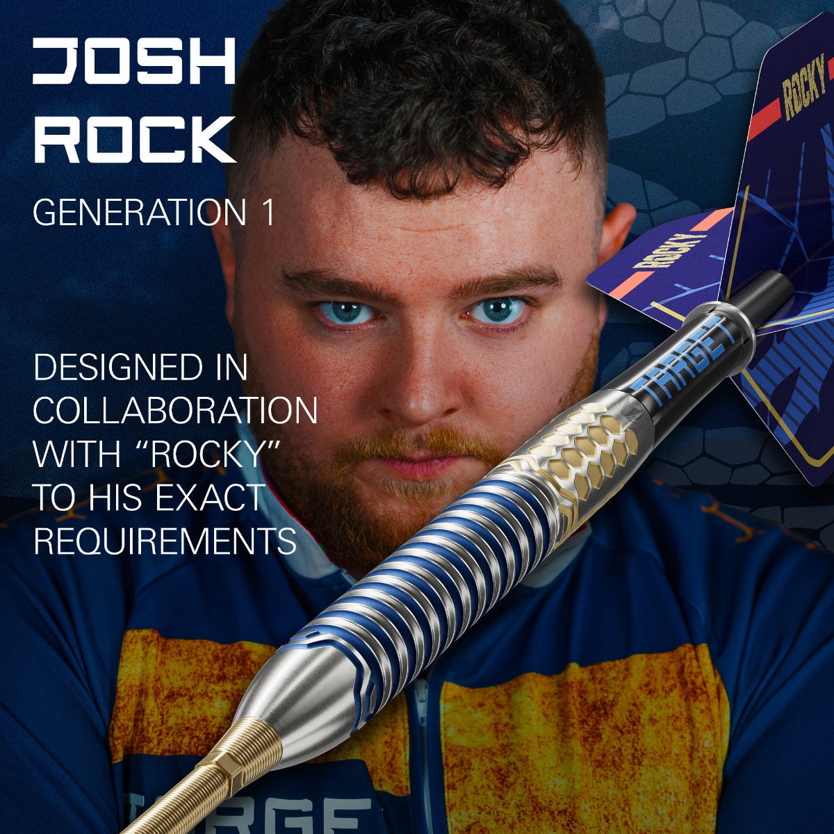 Target Josh Rock G1 Steel Tip Darts - 2
