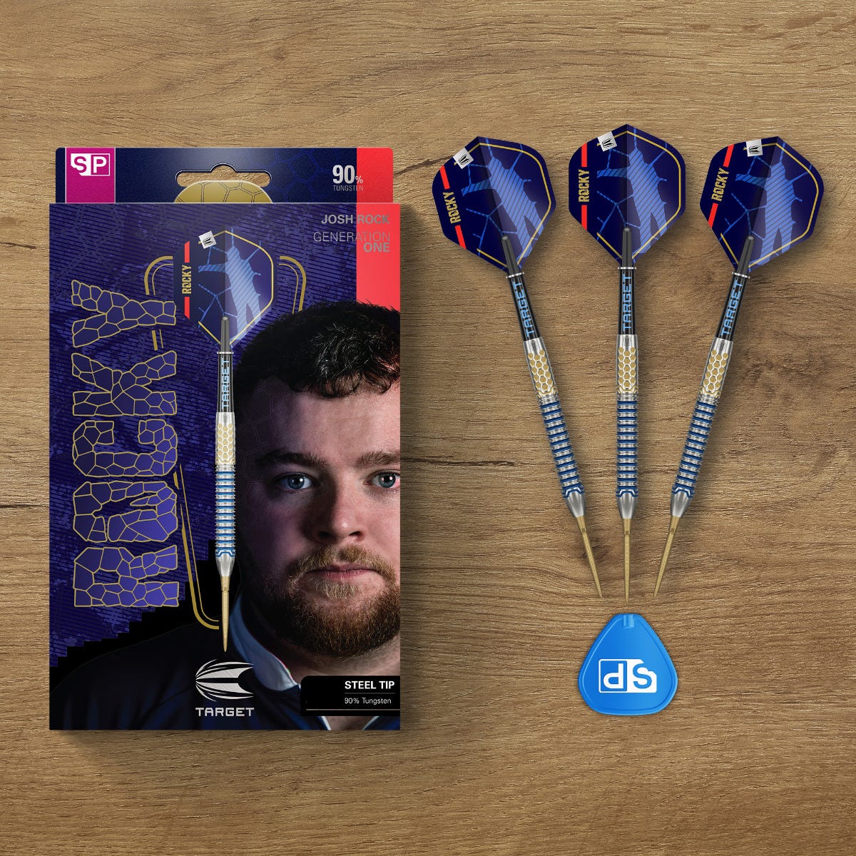 Target Josh Rock G1 Steel Tip Darts - 6