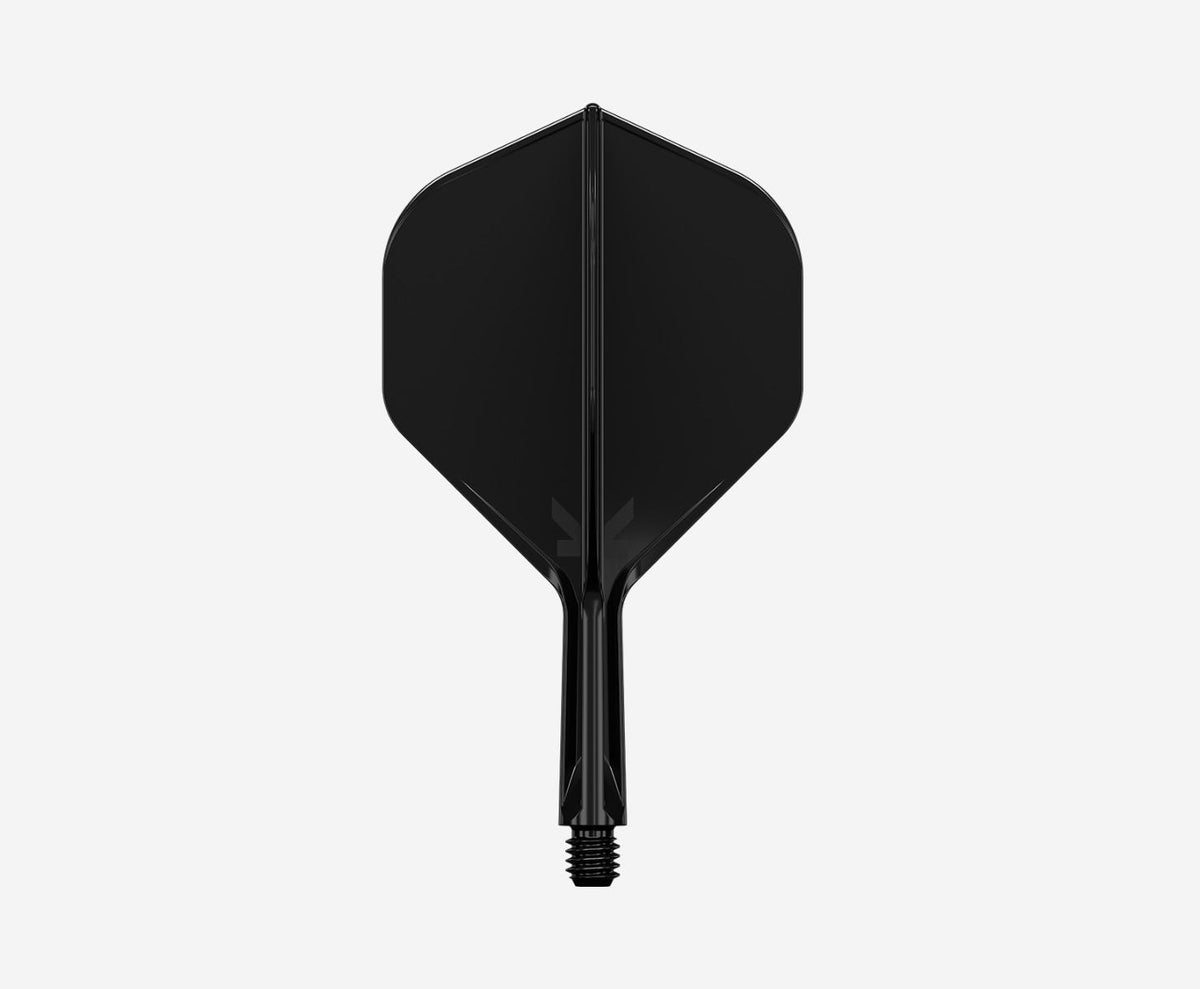 Target K-Flex Std/No.2 Medium Black Flights - 3