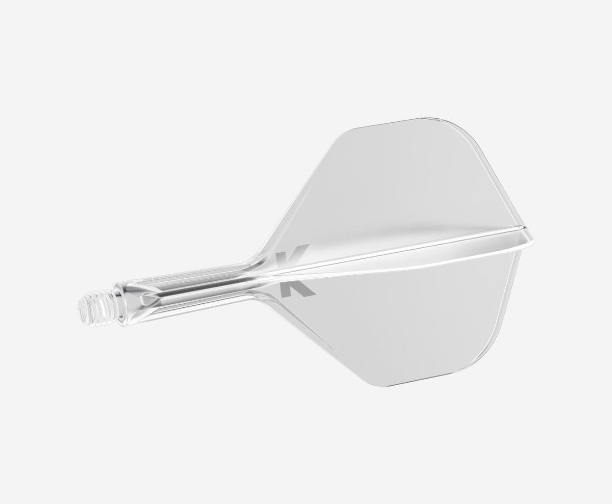 Target K-Flex Std/No.2 Short Clear Flights - 2