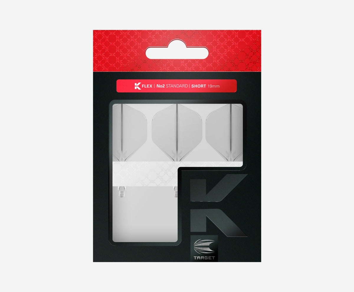 Target K-Flex Std/No.2 Intermediate Clear Flights - 5