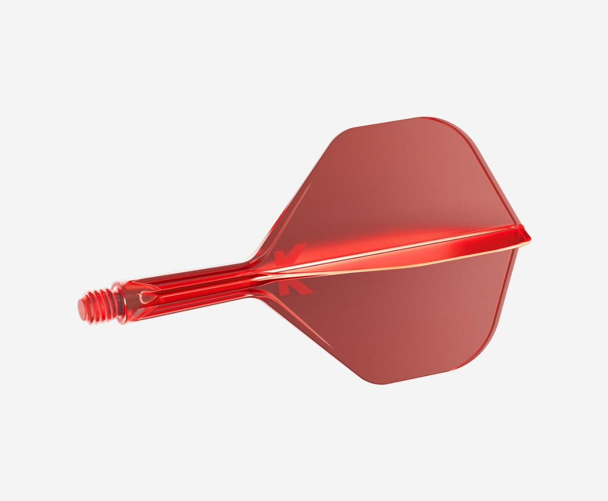 Target K-Flex Std/No.2 Medium Red Flights - 2