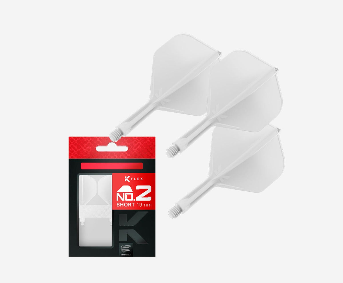 Target K-Flex Std/No.2 Intermediate White Flights