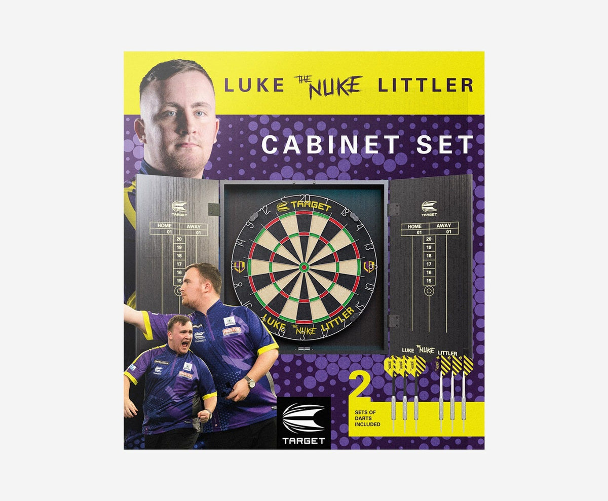 Target Luke 'The Nuke' Littler Cabinet & Board Set - 4