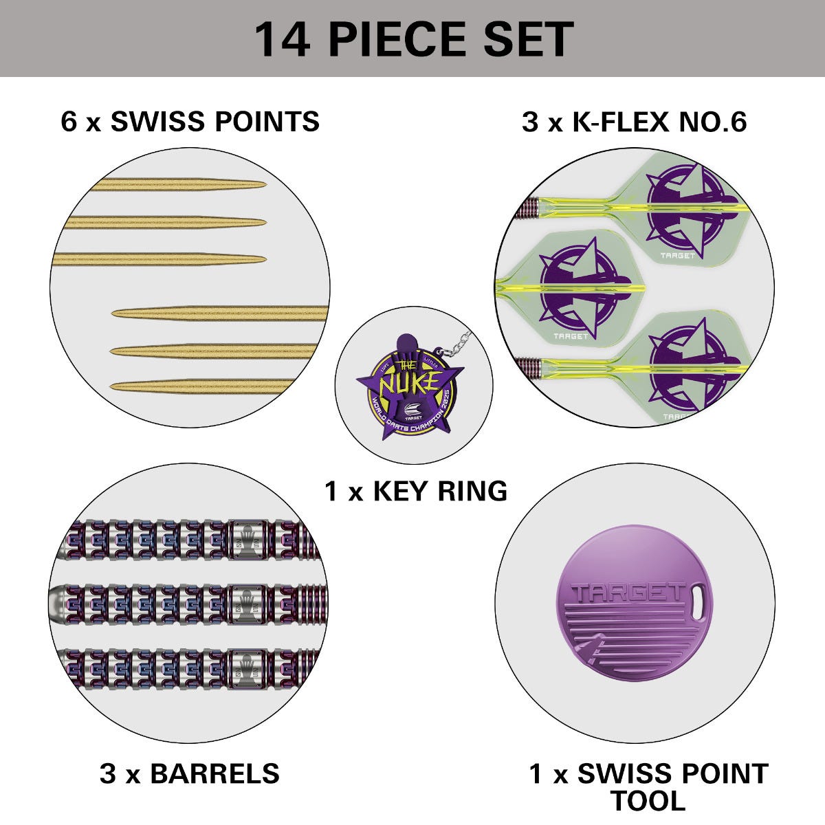 Target Luke Littler World Champion Surround And Tor Board Bundle - 6