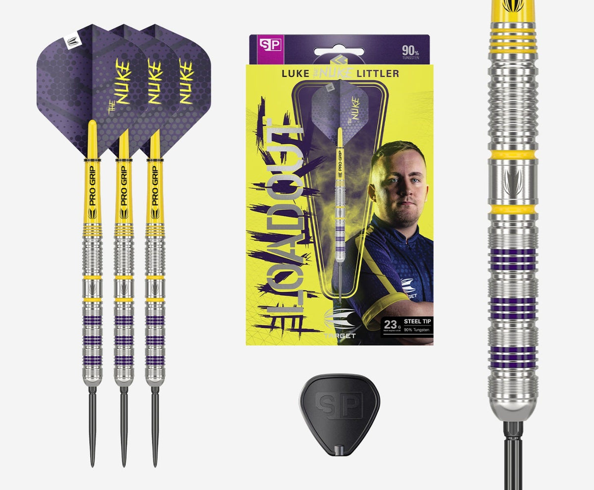Target Luke Littler Loadout 90% Steel Tip Darts