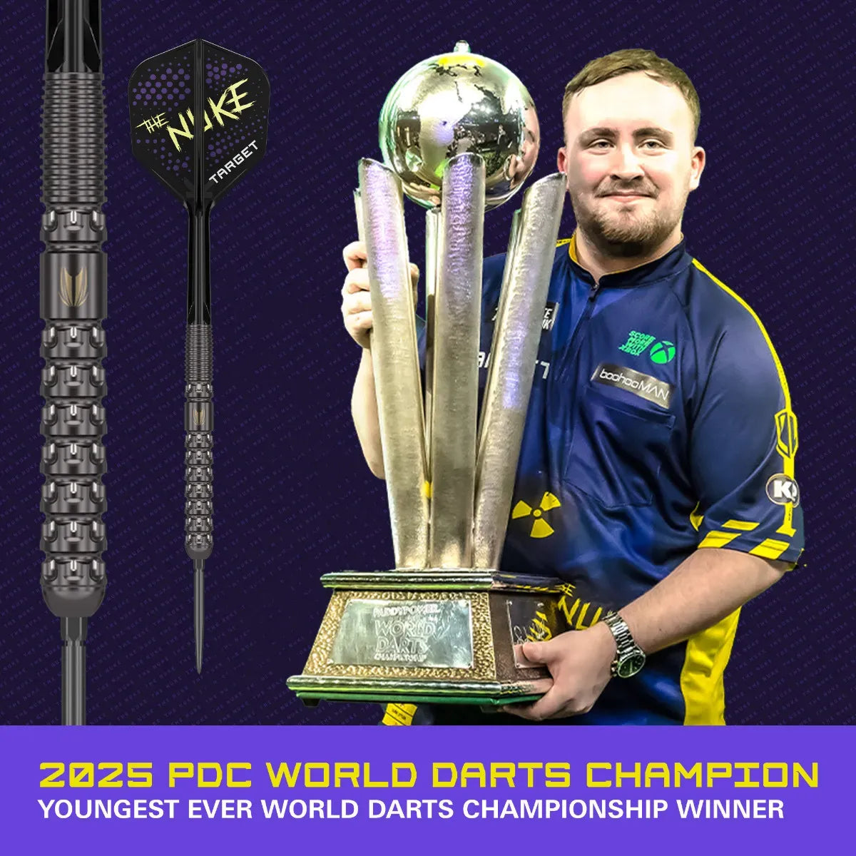 Target Luke Littler 90% Steel Tip Darts - 2