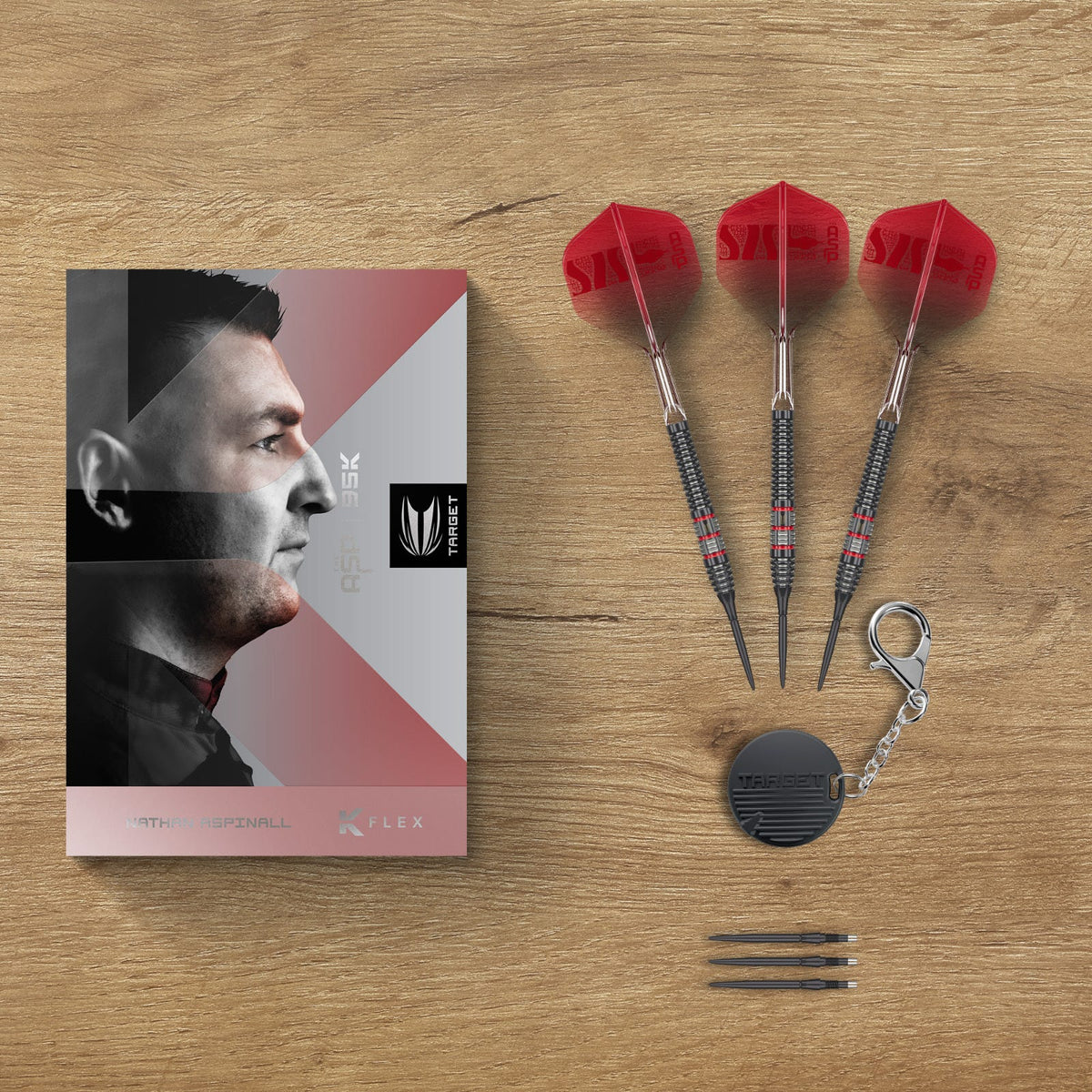 Target Nathan Aspinall 95k Steel Tip Darts - 7