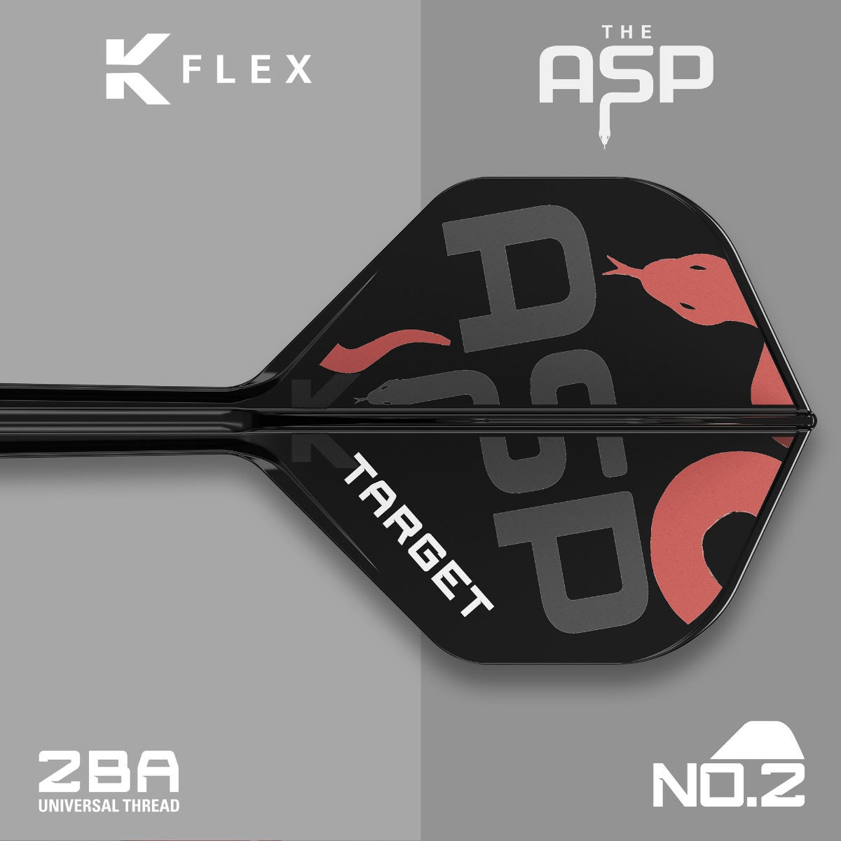 Target K-Flex Std/No.2 Nathan Aspinall Short Flights - 4
