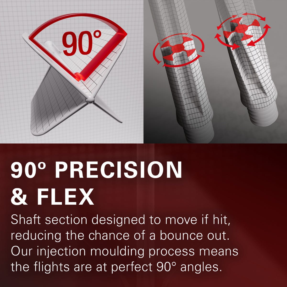 Target K-Flex Std/No.2 Nathan Aspinall Short Flights - 5
